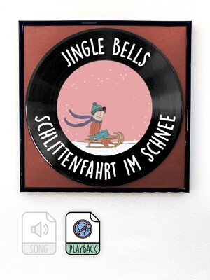 Jingle Bells, Schlittenfahrt im Schnee
