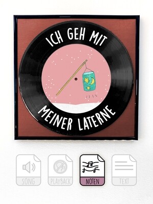 Ich geh mit meiner Laterne