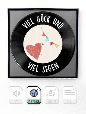 Viel Glück und viel Segen