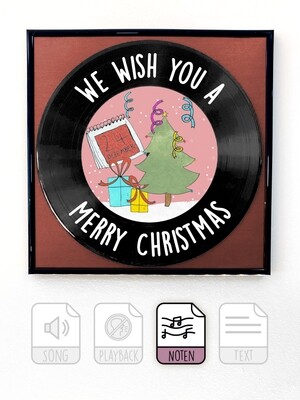 We wish you a merry Christmas