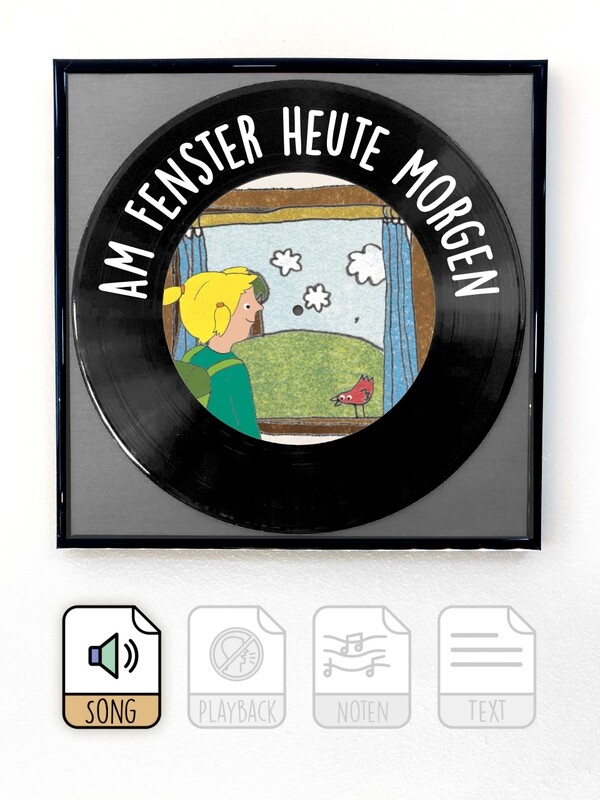 Am Fenster heute morgen