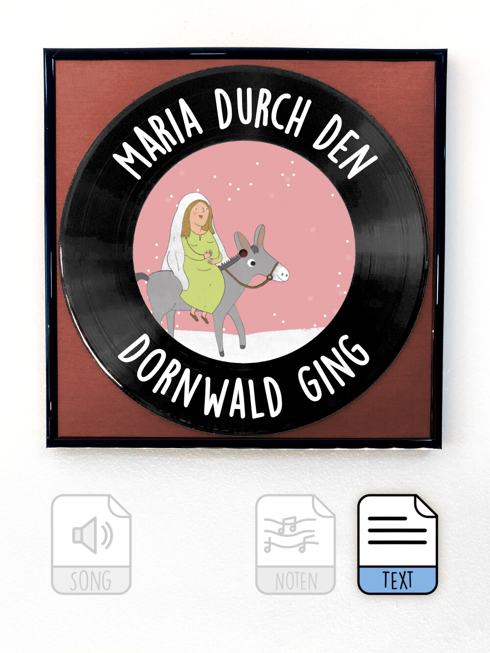 Maria durch den Dornwald ging