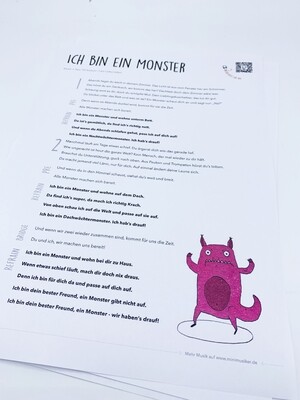 Ich bin ein Monster
