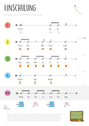 Rhythmical: Einschulung