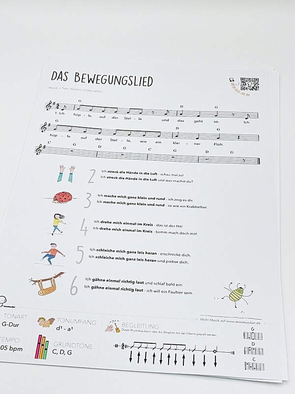 Songpaket: Das Bewegungslied