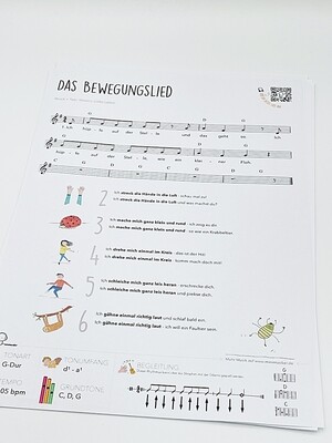 Songpaket: Das Bewegungslied