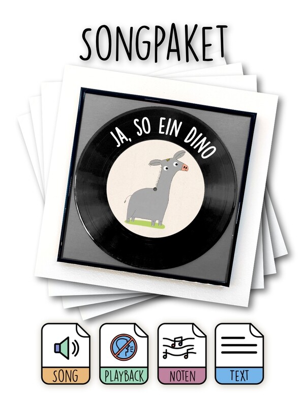 Songpaket: Ja, so ein Dino