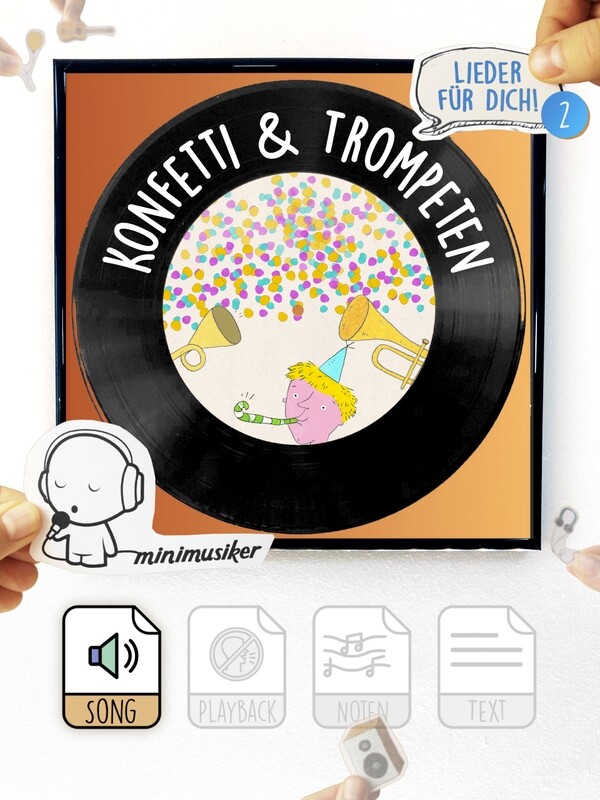 Konfetti &amp; Trompeten