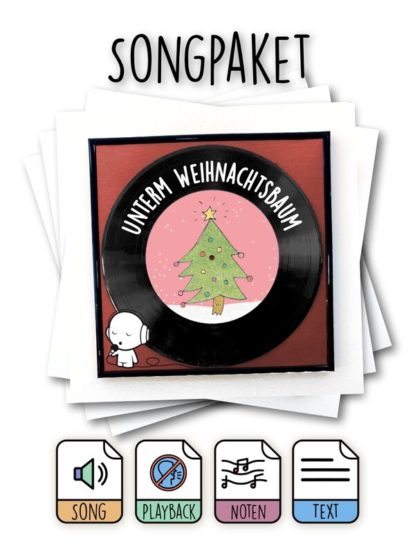 Songpaket: Unterm Weihnachtsbaum