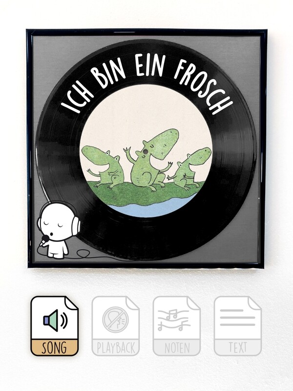 Ich bin ein Frosch