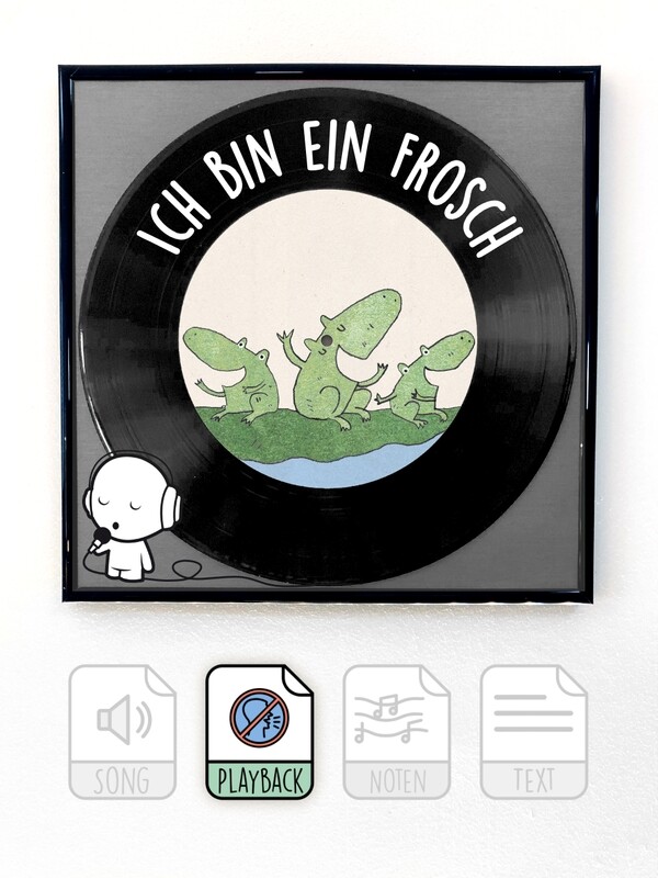 Ich bin ein Frosch