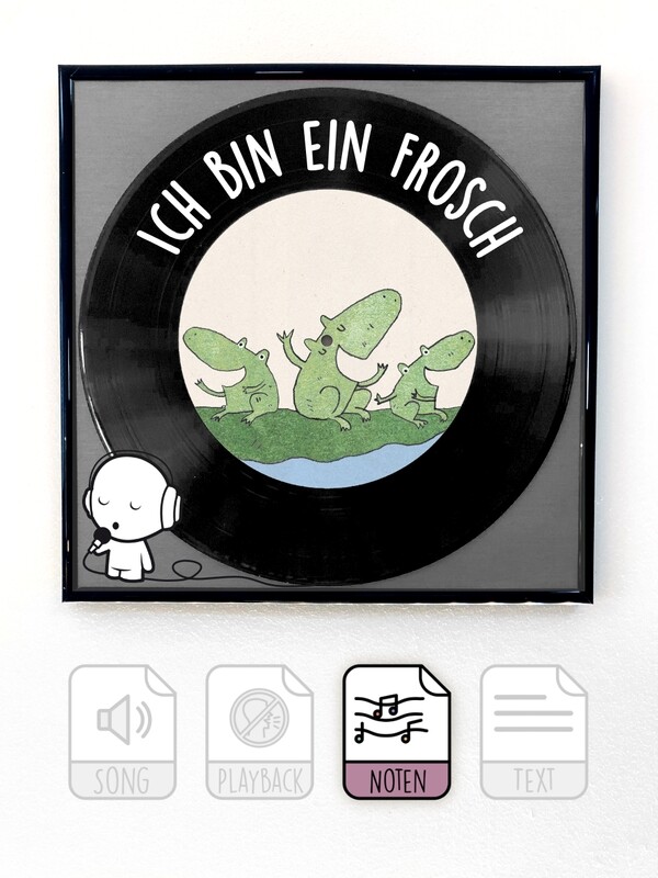 Ich bin ein Frosch