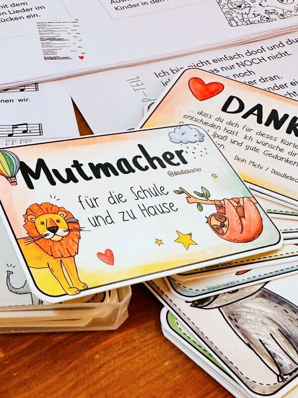 Genauso wie ich bin (Set: Mutmachkarten &amp; Material)