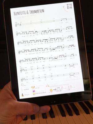 Notenbuch: Lieder für dich! 2