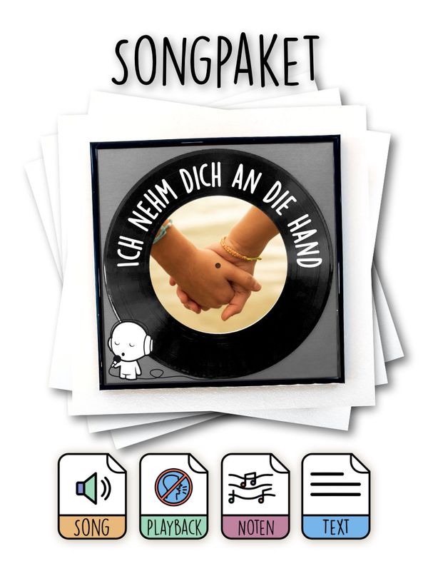 Songpaket: Ich nehm dich an die Hand