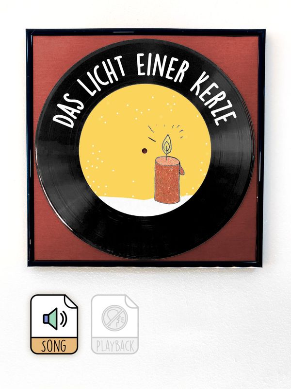 Das Licht einer Kerze