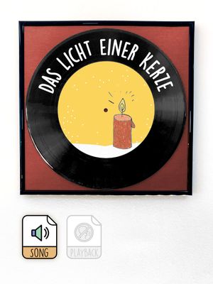 Das Licht einer Kerze