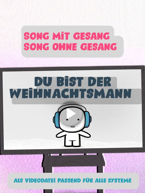 Du bist der Weihnachtsmann