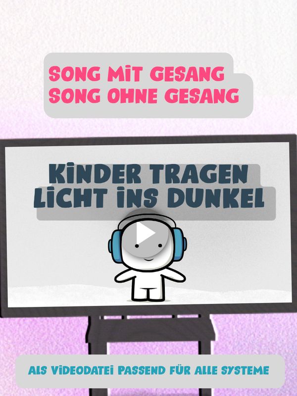 Kinder tragen Licht ins Dunkel