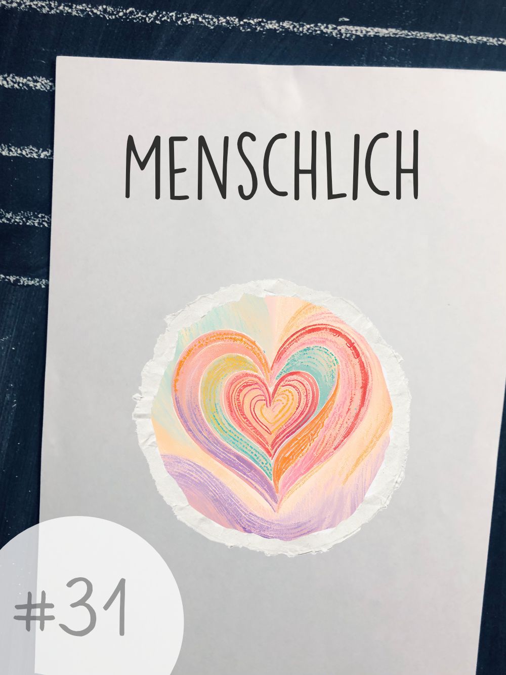 Materialpaket #31 Menschlich