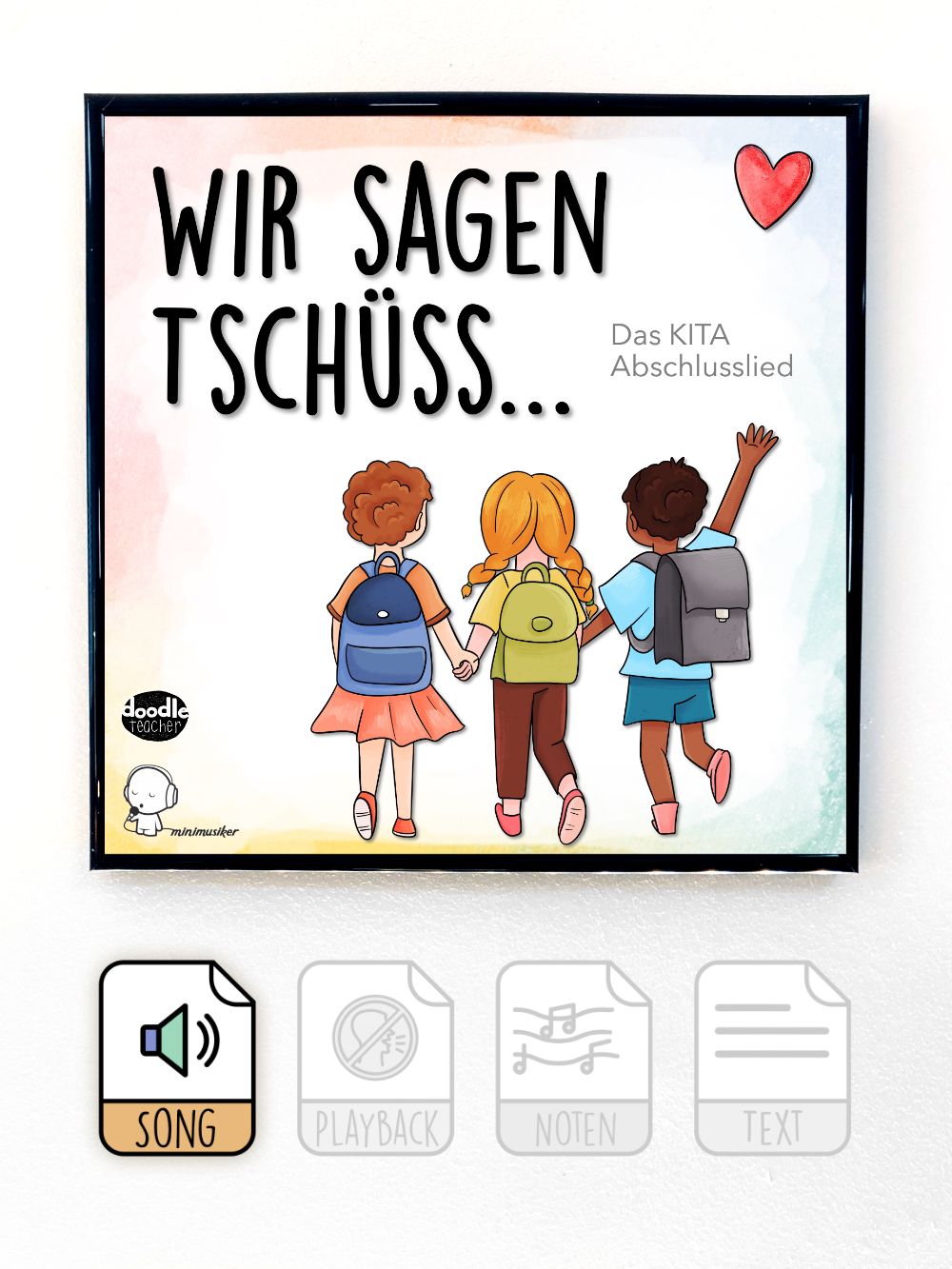 Wir sagen Tschüss... (Verabschiedung KiTa)