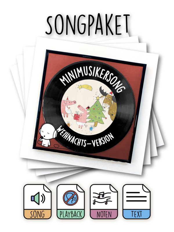 Songpaket: Minimusikersong Xmas