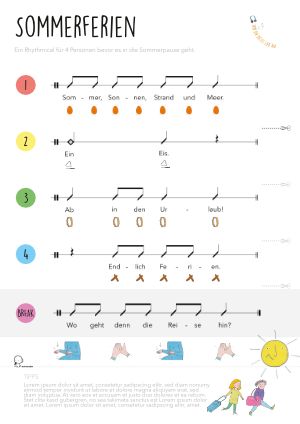 Rhythmical: Sommerferien