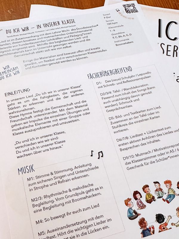 Materialpaket: Du ich wir (in unserer Klasse)