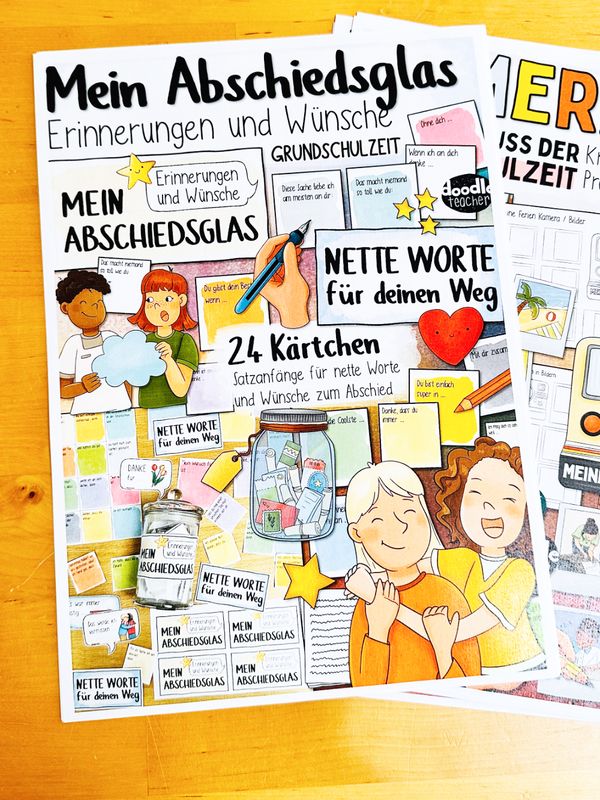 Materialpaket: 4 Jahre, 1000 Schritte