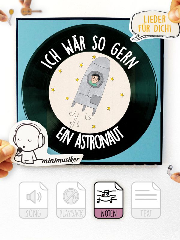 Ich wär so gern ein Astronaut