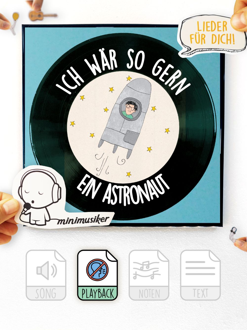 Ich wär so gern ein Astronaut