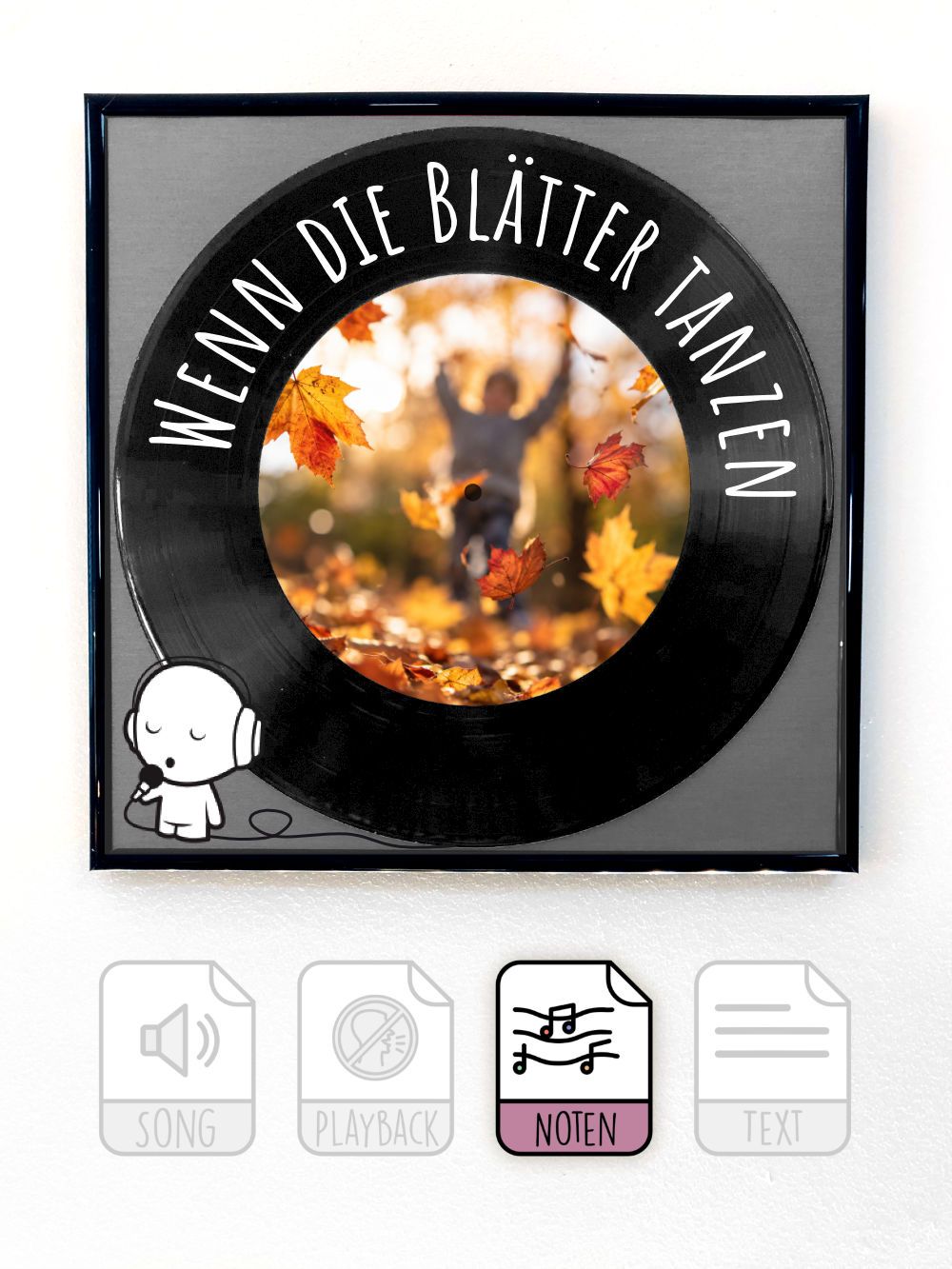 Wenn die Blätter tanzen