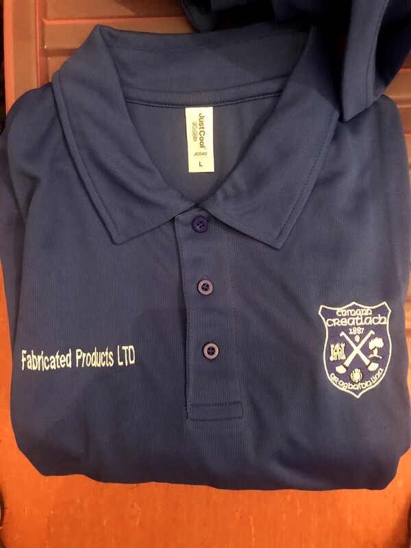 Men&#39;s blue polo shirt