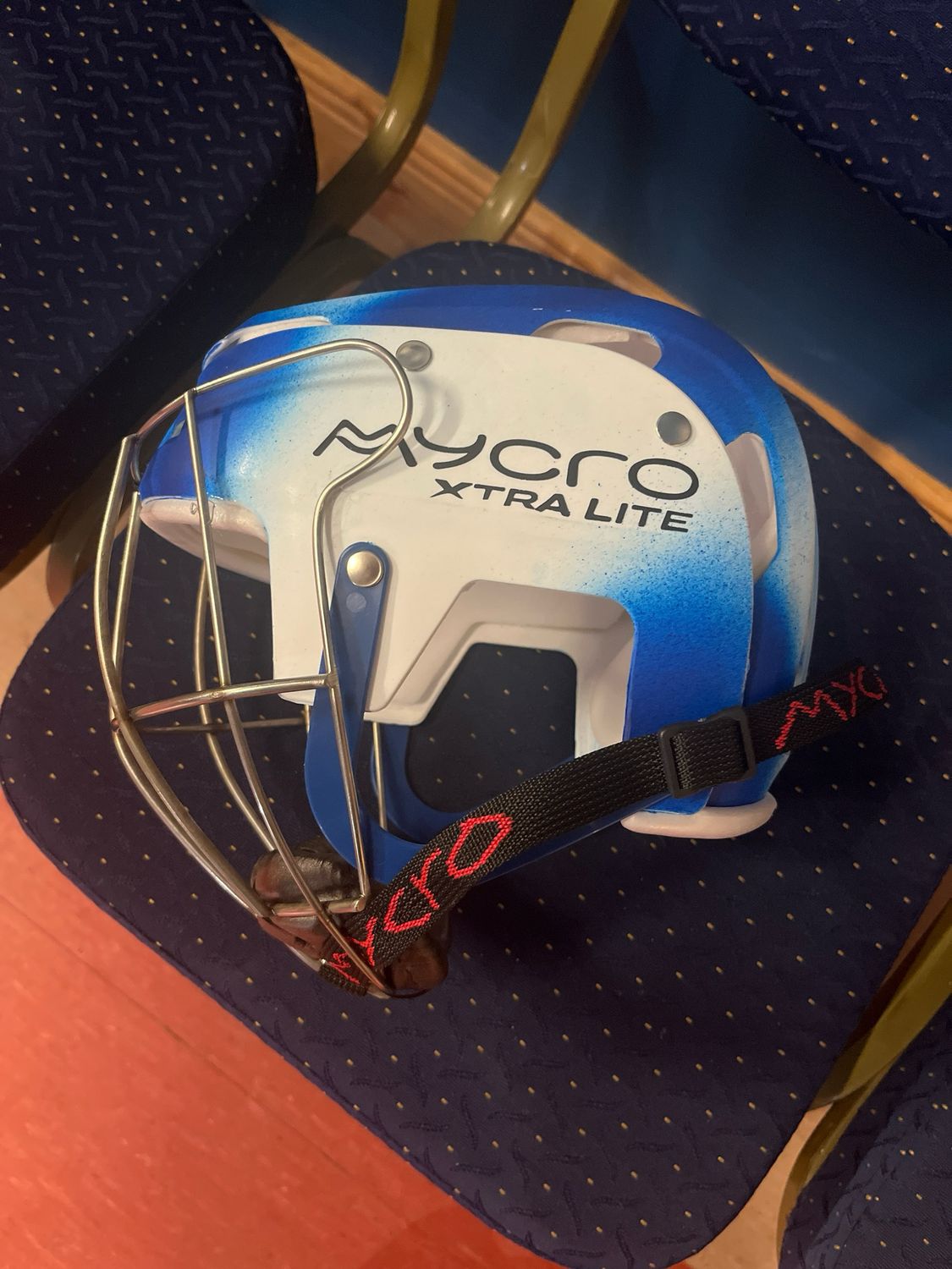 Mycro Helmet Faded blue/white, Size: Large 56cms, Colour: Blue/White Faded