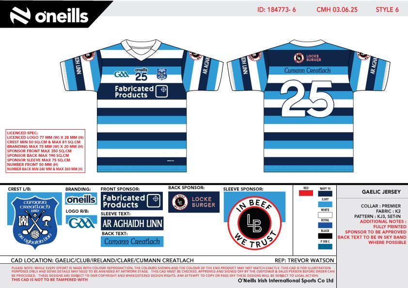Cratloe GAA Jersey