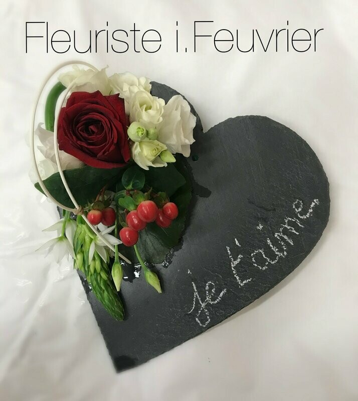 Cœur ardoise