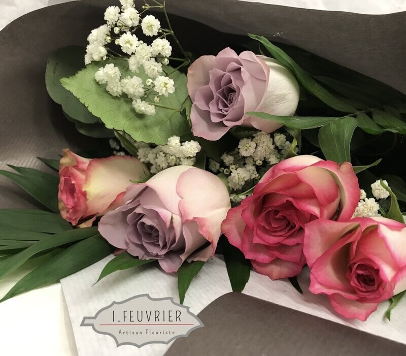 Nos Jolies Roses pastelles