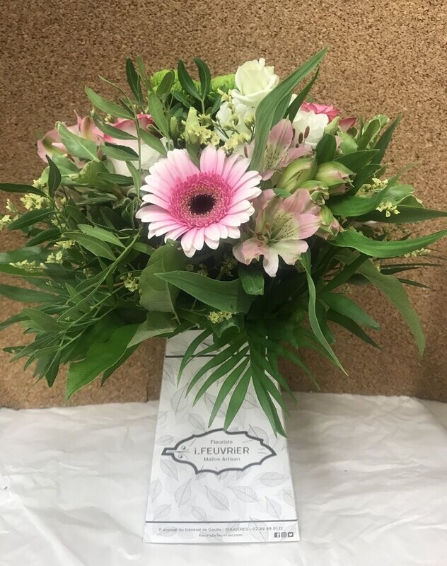Le bouquet  Madagascar avec sa box-bulle