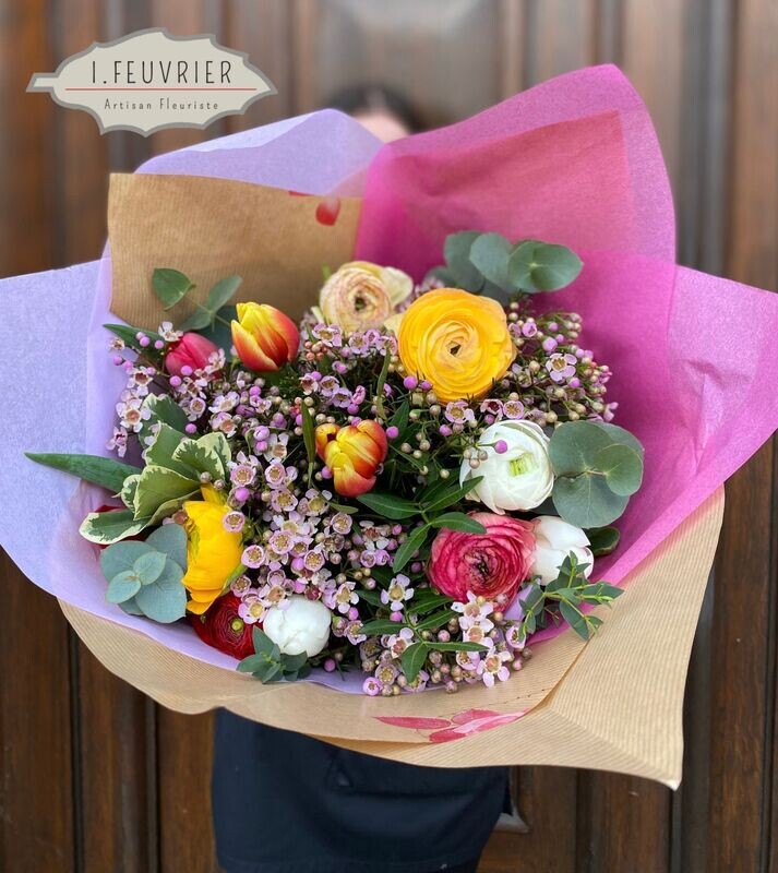 Le bouquet  rond de saison
