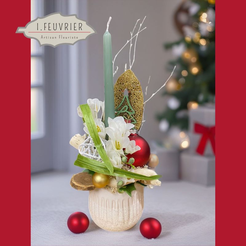 La composition Fin d'année intemporelle La composition Fin d'année intemporelle