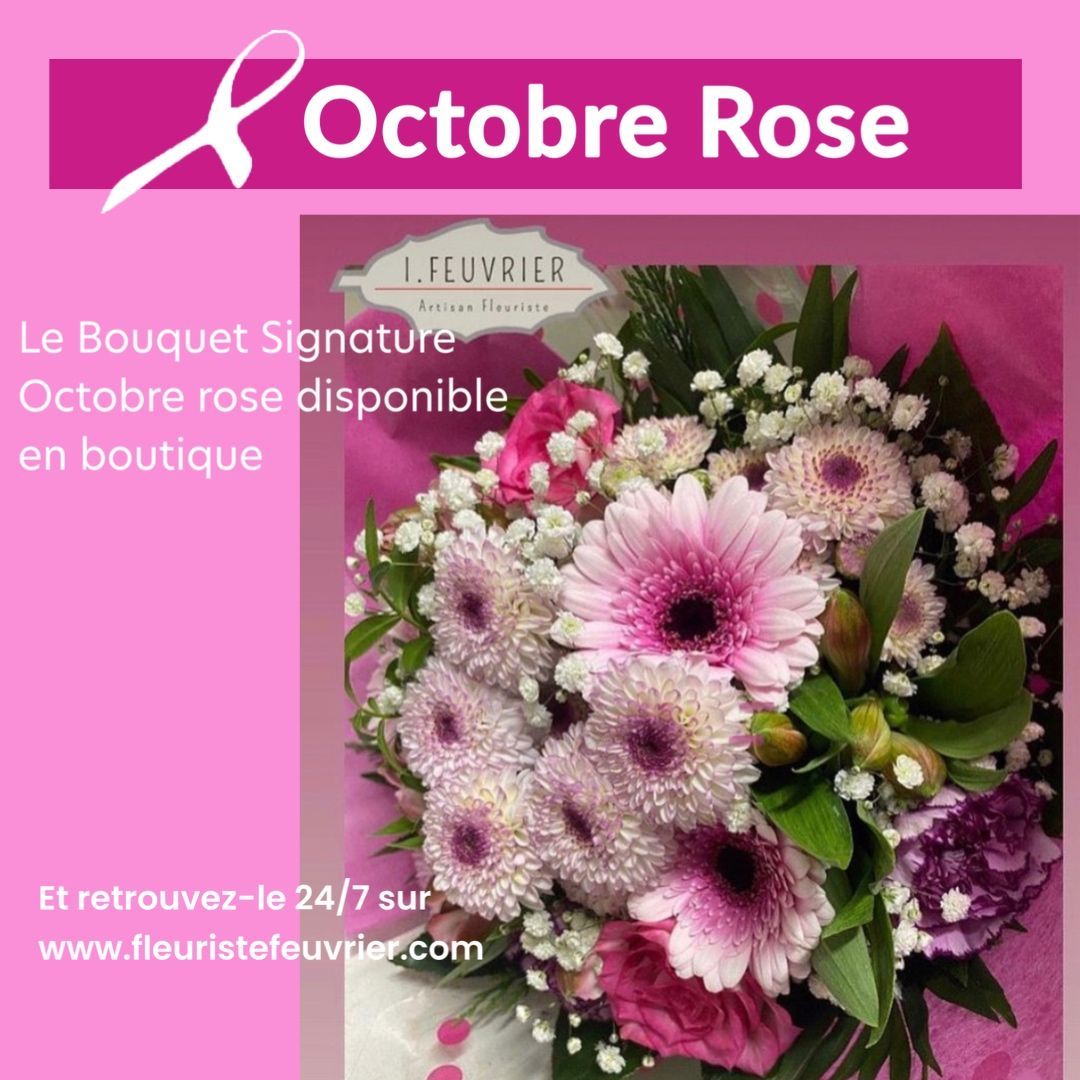 Le Bouquet Signature Octobre Rose