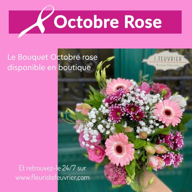 Le Bouquet Octobre Rose Le Bouquet Octobre Rose