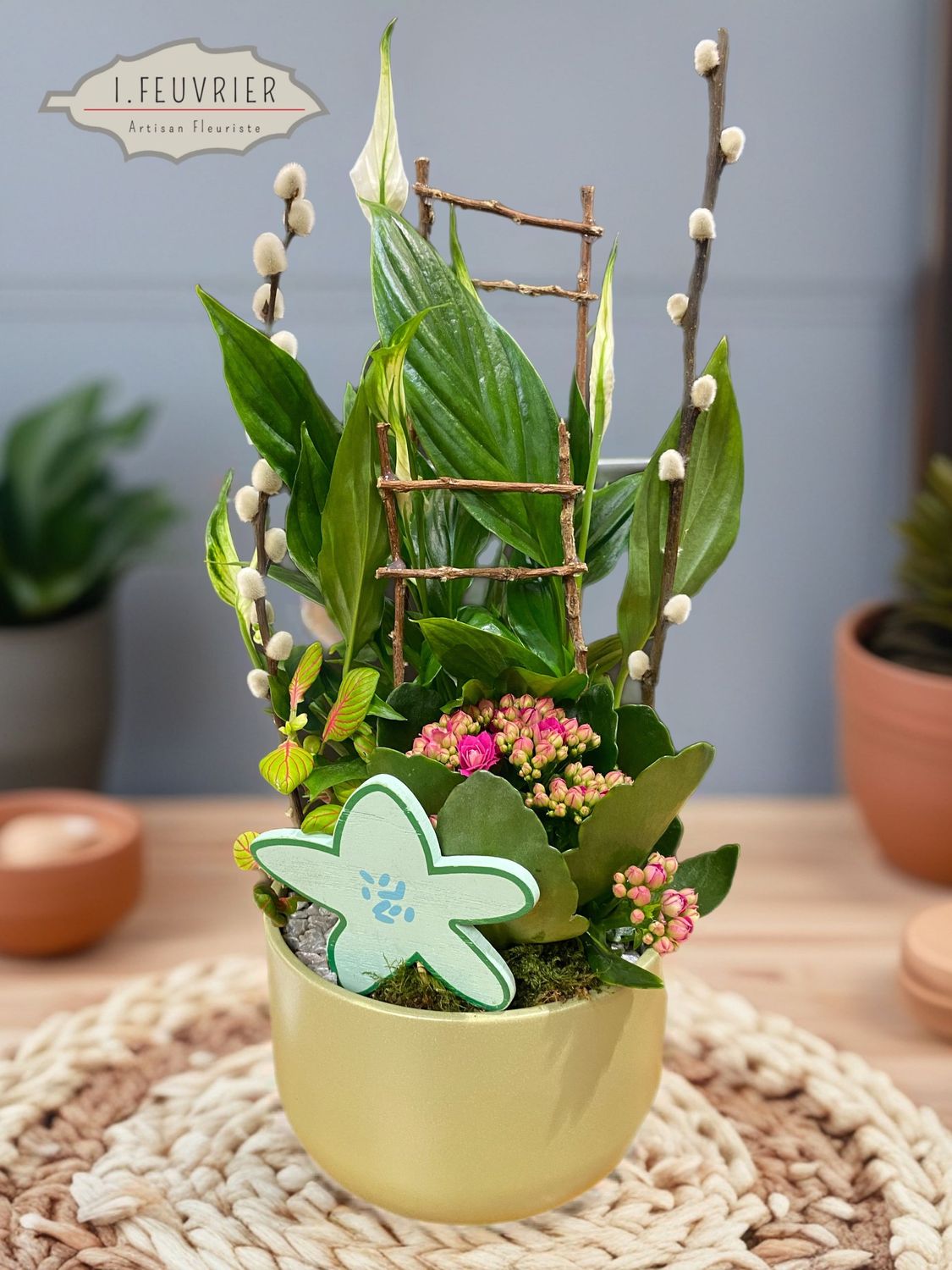 Le jardin de plantes de Pâques