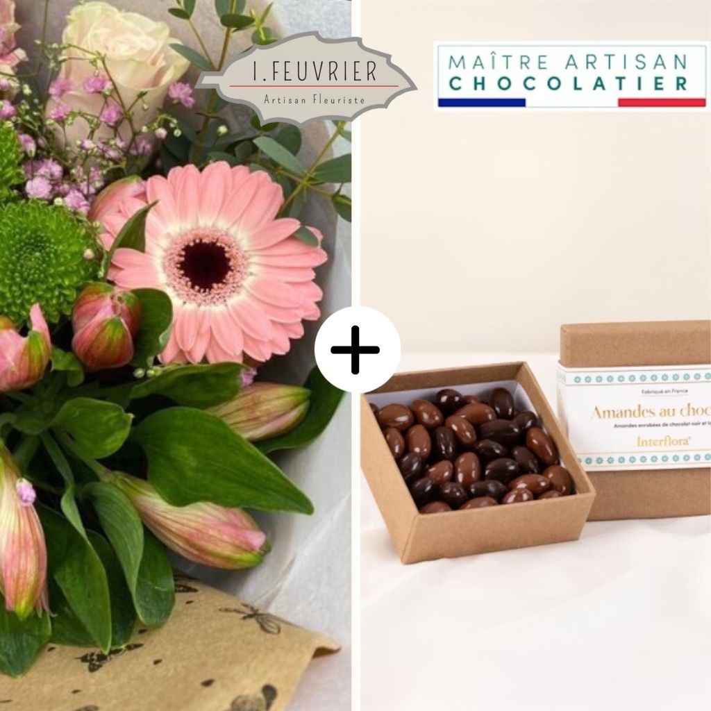 Le Bouquet Signature de Maman pastel et ses chocolats Le Bouquet Signature de Maman pastel et ses chocolats