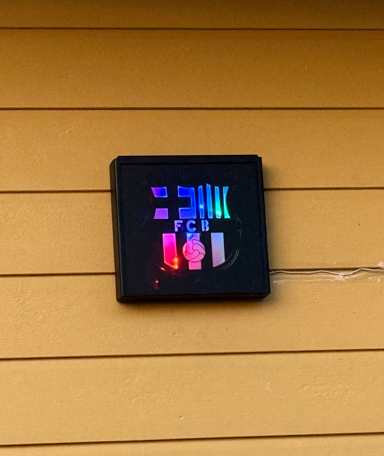 Lysboks Med Fotballmotiv «Barca»