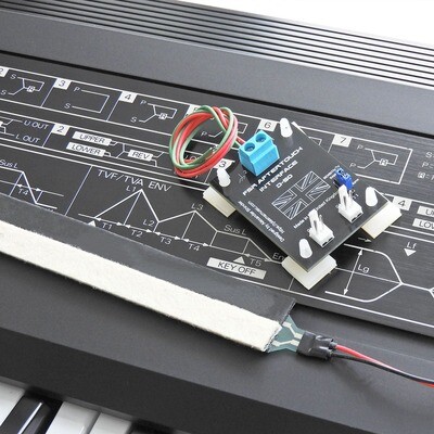 Installation of Replacement Aftertouch Sensor for the Roland D-50