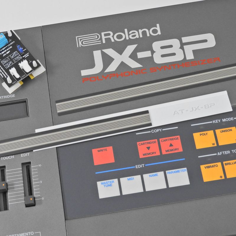 Installation of Replacement Aftertouch Sensor for the Roland JX-8P