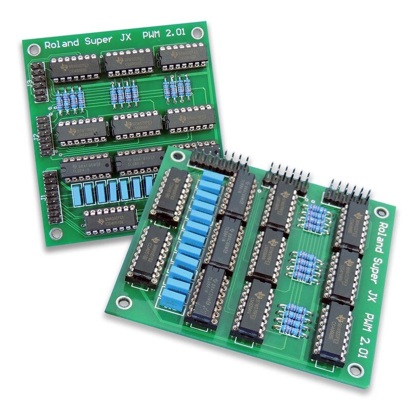 Installation of Vecoven Original PWM kit for Roland Super-JX Installation of Vecoven Original PWM kit for Roland Super-JX