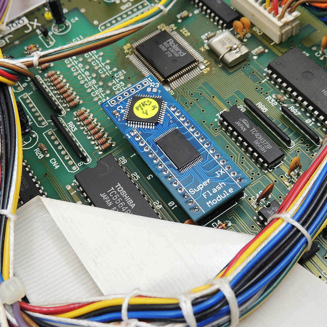 Installation of Vecoven Super-JX Flash Module for Roland Super-JX