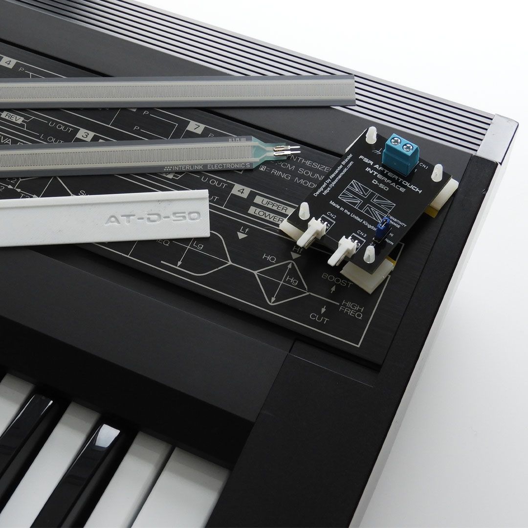 Installation of Replacement Aftertouch Sensor for the Roland D-50